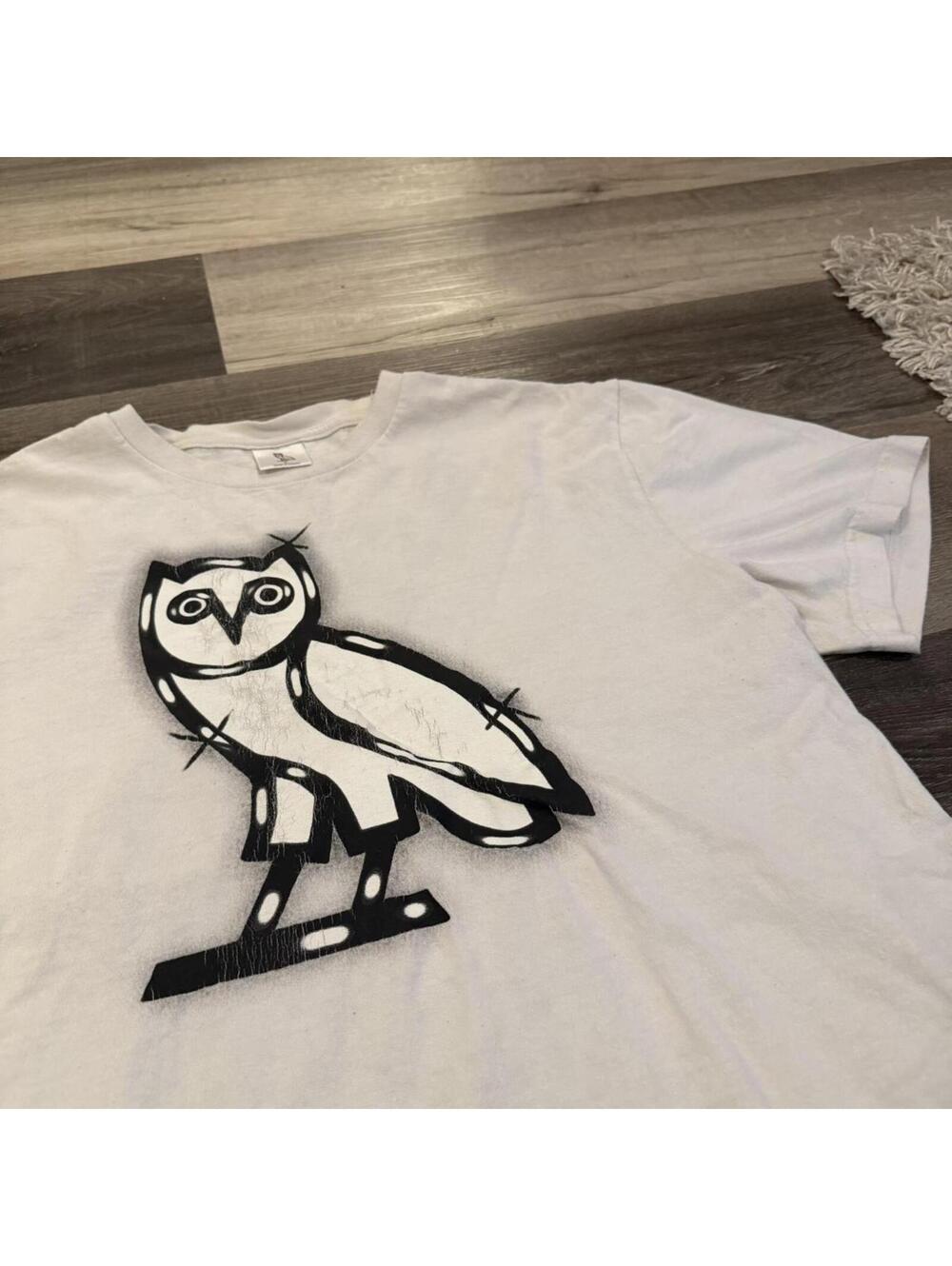 ovo octobers very own owl bling t shirt L/XL